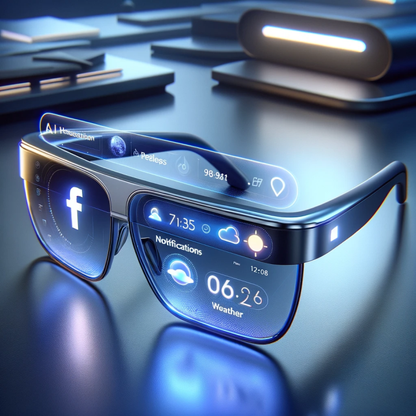 META AI Interpretation Smart Glasses   Language Translation, Photochromic Lenses, AI Chat & Hands-Free Audio
