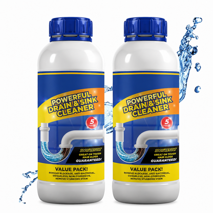 Sanitizo Powerful Drain & Sink Cleaner Powder 100 gm Each(Pack of 4) (PL)