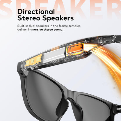 META AI Interpretation Smart Glasses   Language Translation, Photochromic Lenses, AI Chat & Hands-Free Audio