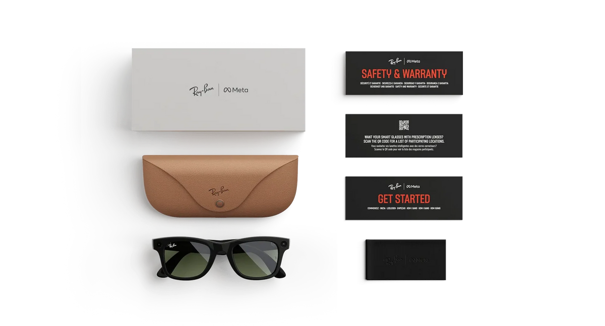 META AI Interpretation Smart Glasses   Language Translation, Photochromic Lenses, AI Chat & Hands-Free Audio
